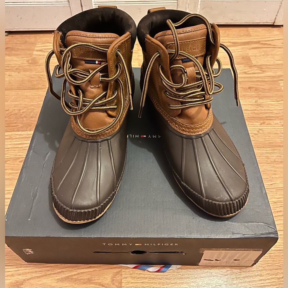 Mens Tommy Hilfiger Duck boots